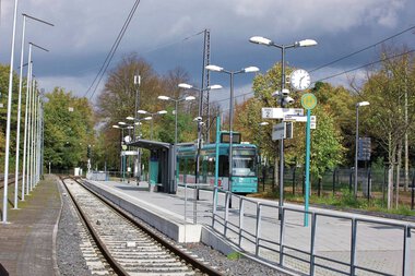S-Bahn Haltestelle Commerzbank Arena