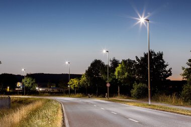 Straßenbeleuchtung Eschwege