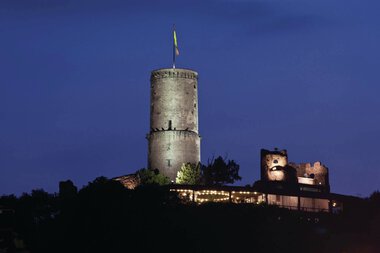 Godesburg Burgbeleuchtung