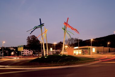 Kreisverkehr Teutenburg