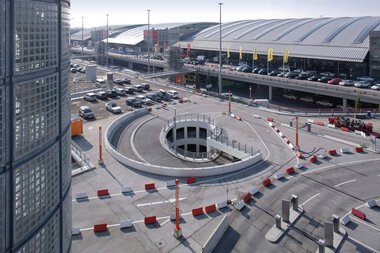 Parkdeck Flughafen