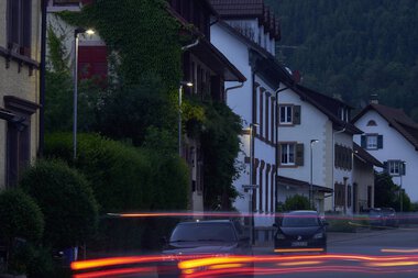 Straßenbeleuchtung Hausen im Wiesenthal