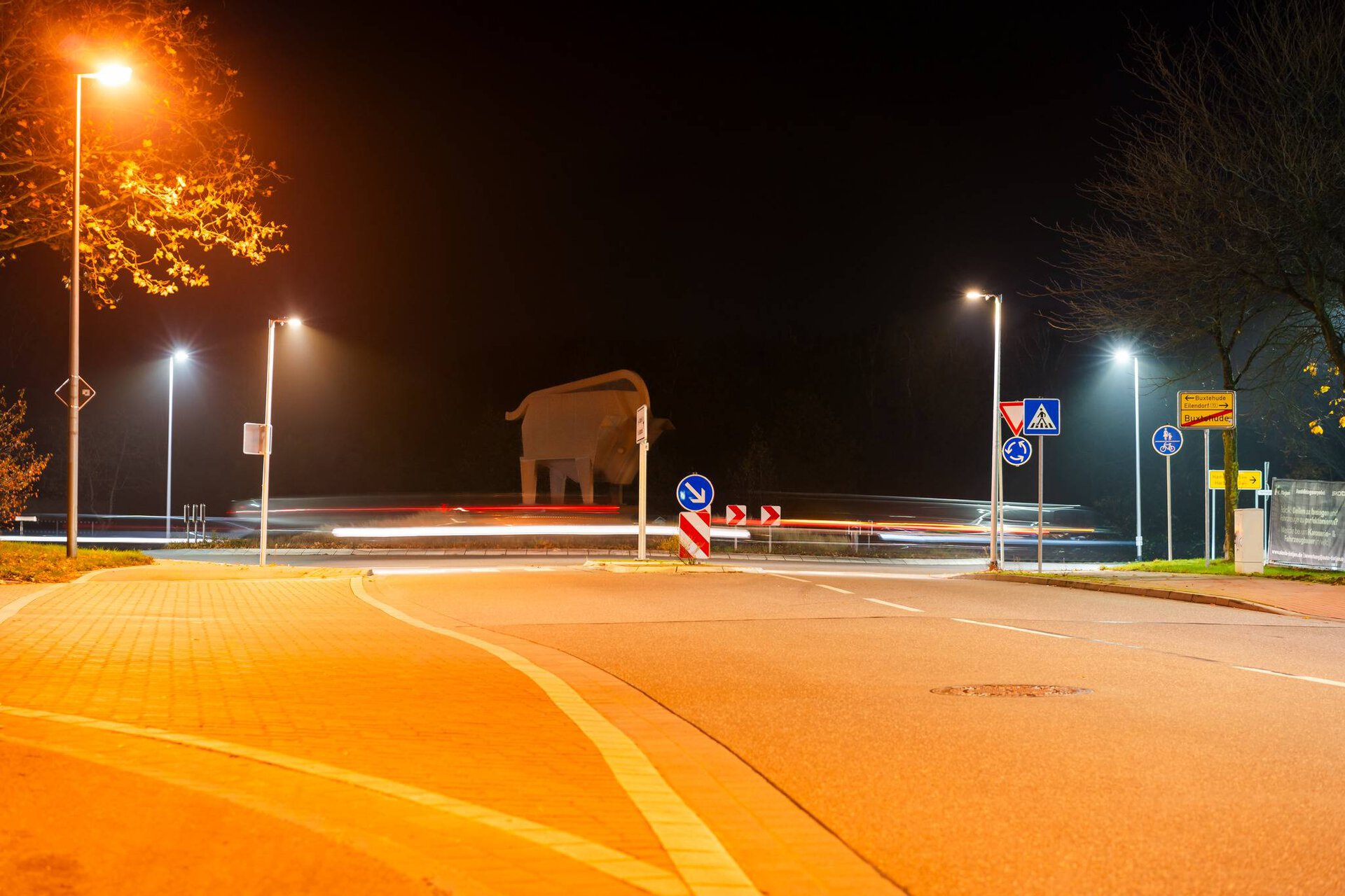 Buxtehude Kreisverkehr