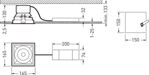 SNS QC5 HRW 20-940 ETDD 01 | Dimensional sketch of the product