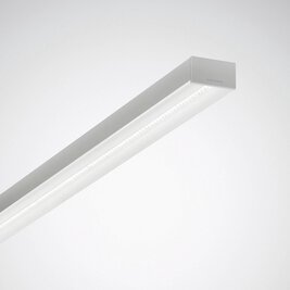 Solvan Flow D LED surface-mounted luminaire | MRW, micro-reflector technology, white polished