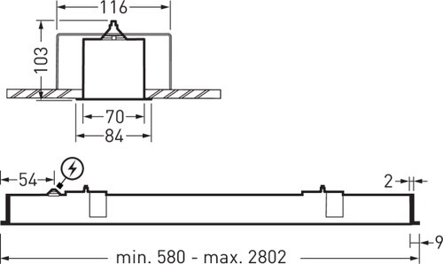 Fn7 C14 DL 35-840 ETDD 01 | Dimensional sketch of the product