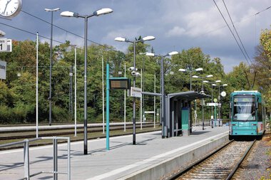 S-Bahn Haltestelle Commerzbank Arena